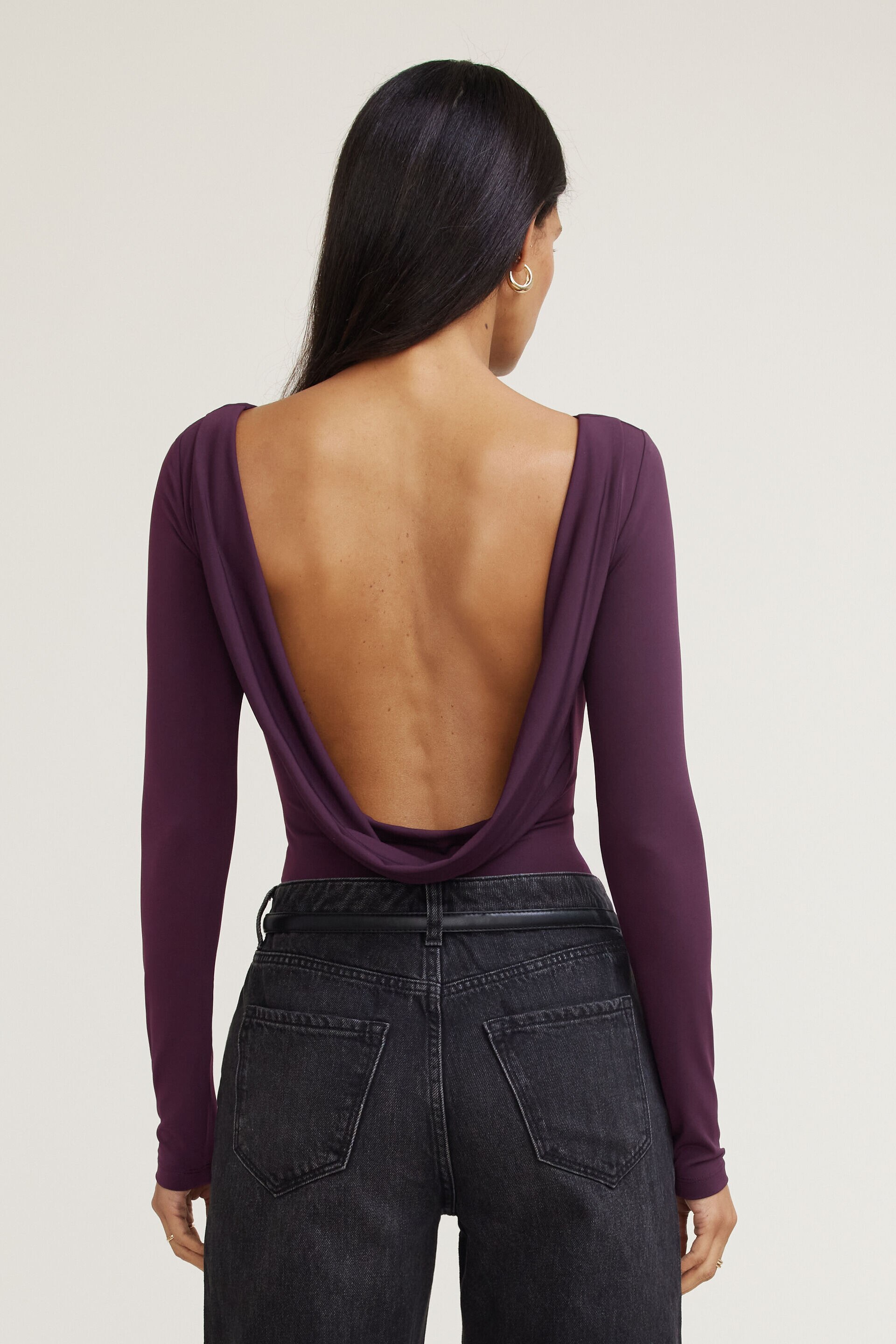 Sculpt Cowl Back Bodysuit