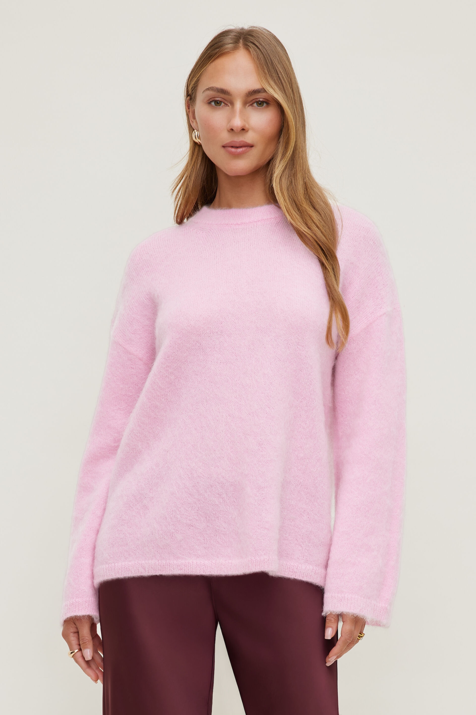 Premium Mohair Wide Sleeve Sweater