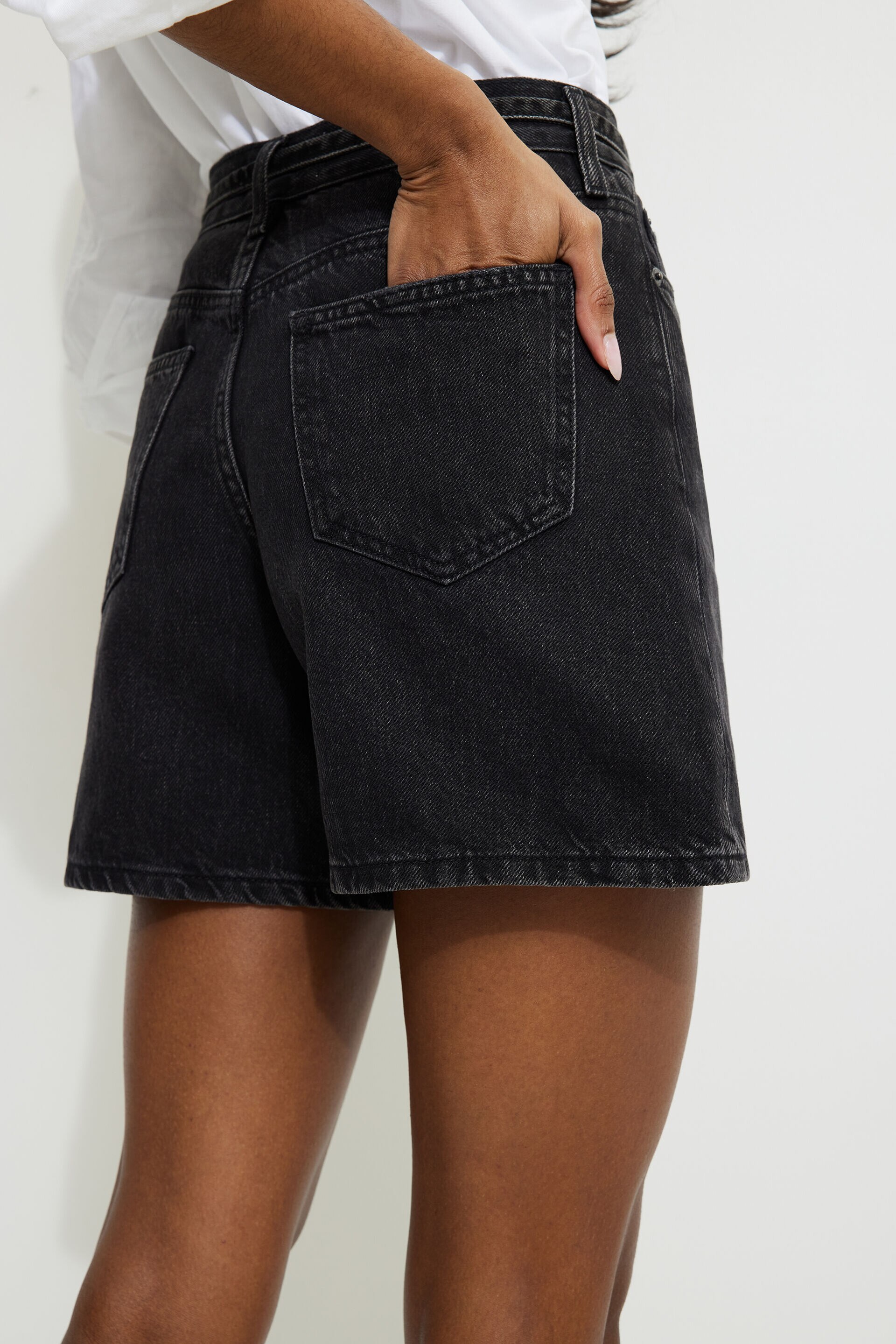 Short en denim avec cordon Charlie