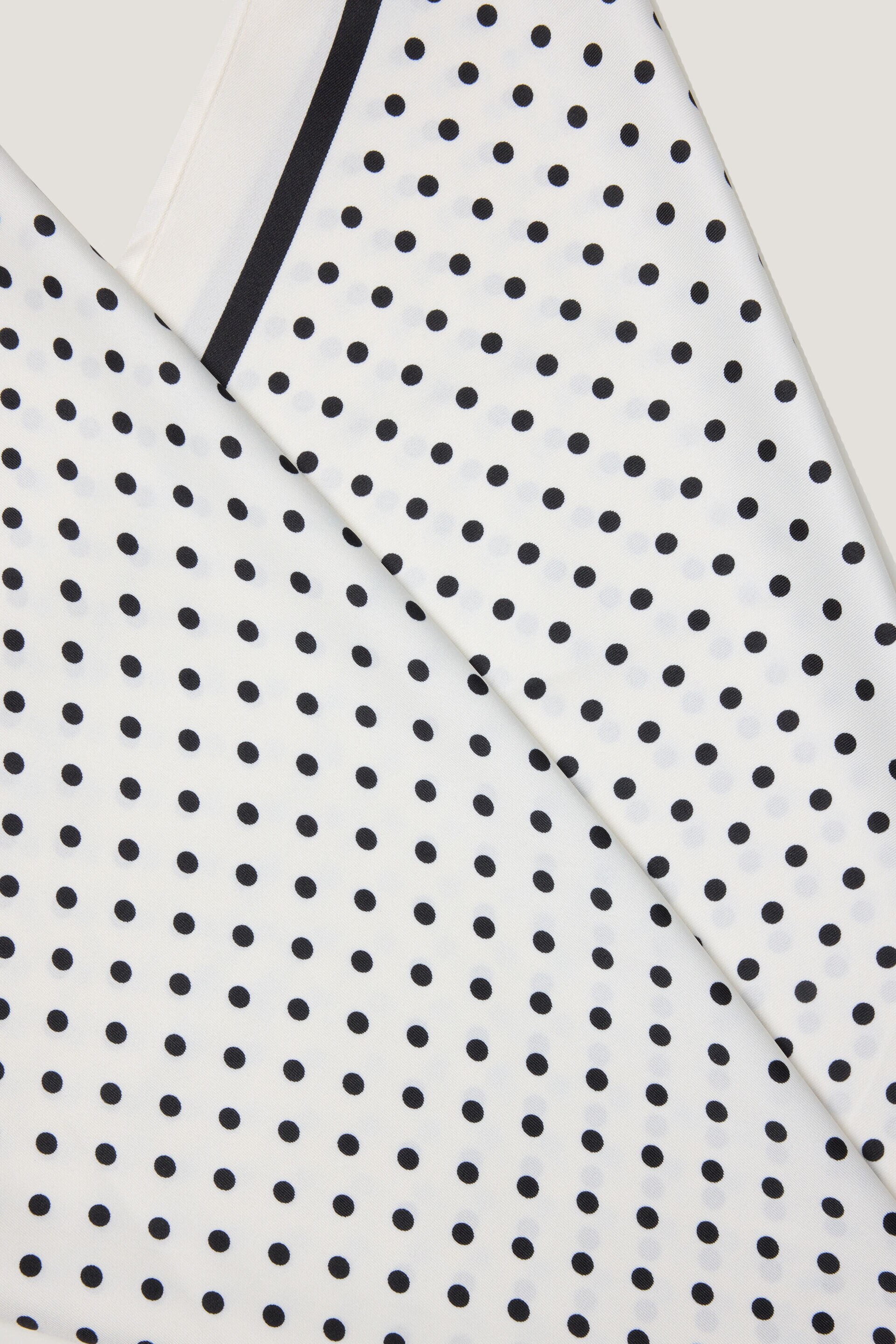 Polka Dot Oversized Square Scarf