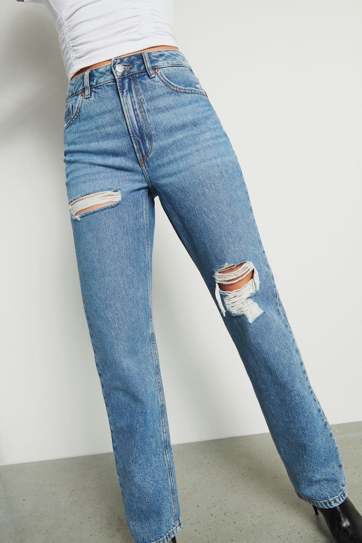 Dynamite Irina Straight Leg Jeans - 10006203307J