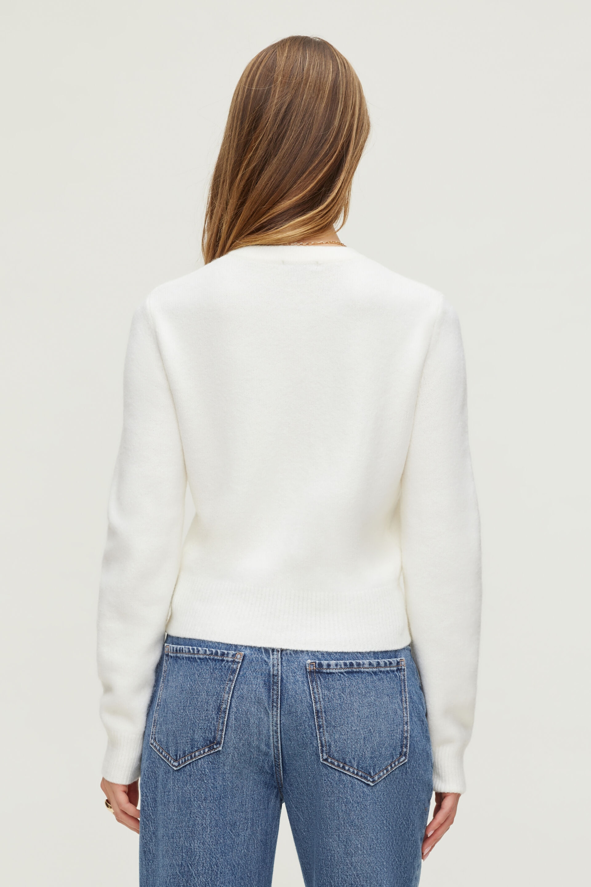 Rebecca Crewneck Cardigan