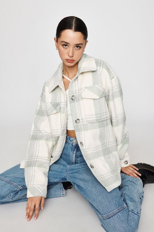 Vancity Shacket Green Dynamite