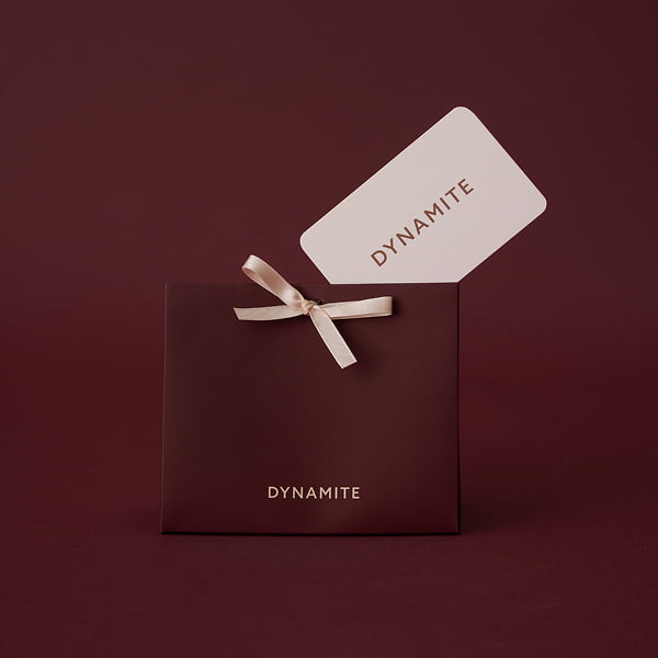 A Dynamite gift card.
