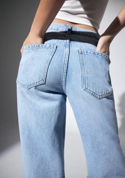 Shop '90s fit jeans.
