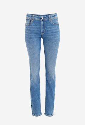 The Liya slim jeans in medium blue.