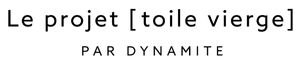 Logo du projet « Toile vierge » par Dynamite