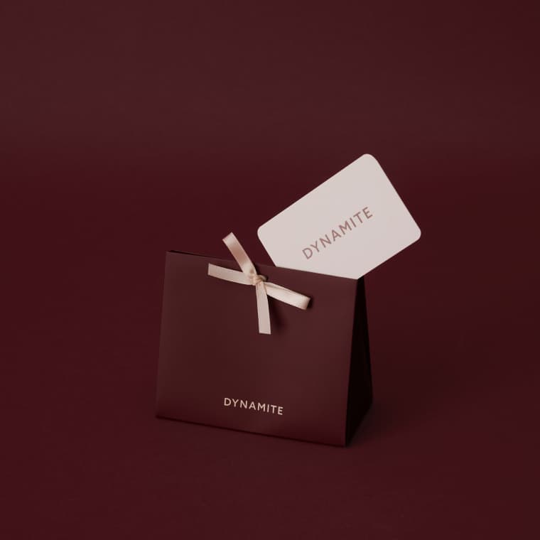 Dynamite physical gift card.