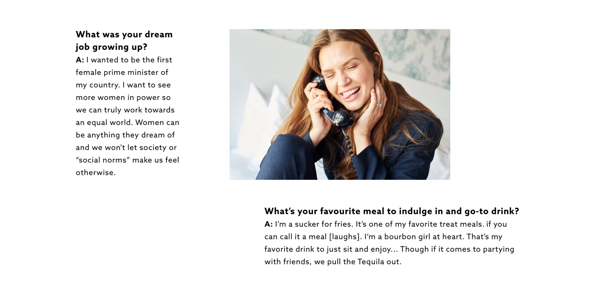 Q: How do you manage to balance it all? A: I like to put myself on a daily schedule and I always make sure throughout the day to set aside some personal time for myself to jst relax, which helps to not have any stress in my day to day life. Q: What's your go-to power outfit? A: nice pair of jeans, a white t-shirt and a blazer. Comfy and chic at the same time. #iamdynamite Becuase I'm A go-getter and will never give up.